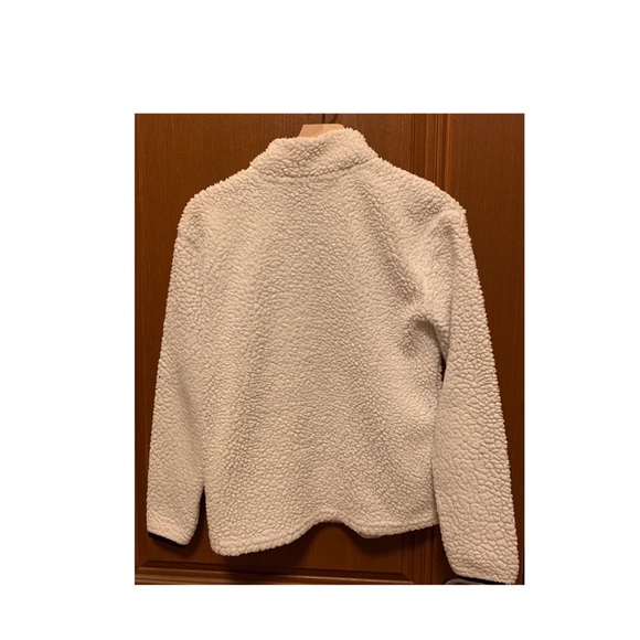 Ivory Ella Quarter Zip Sherpa - Picture 2 of 2